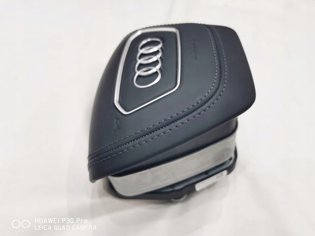 фото №7, Audi a6 a7 c8 4k / a8 d5 4n0 czarna кожа - подушка безопасности / подушка воздушная