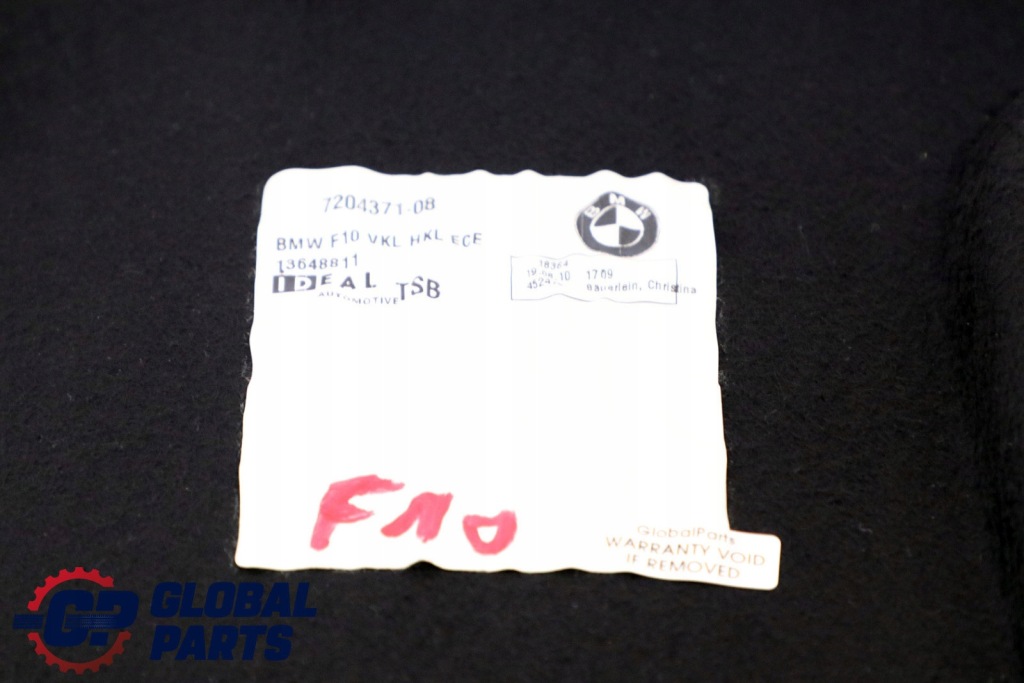 фото №11, Bmw f10 оббивка корпус кришки багажника 7204372