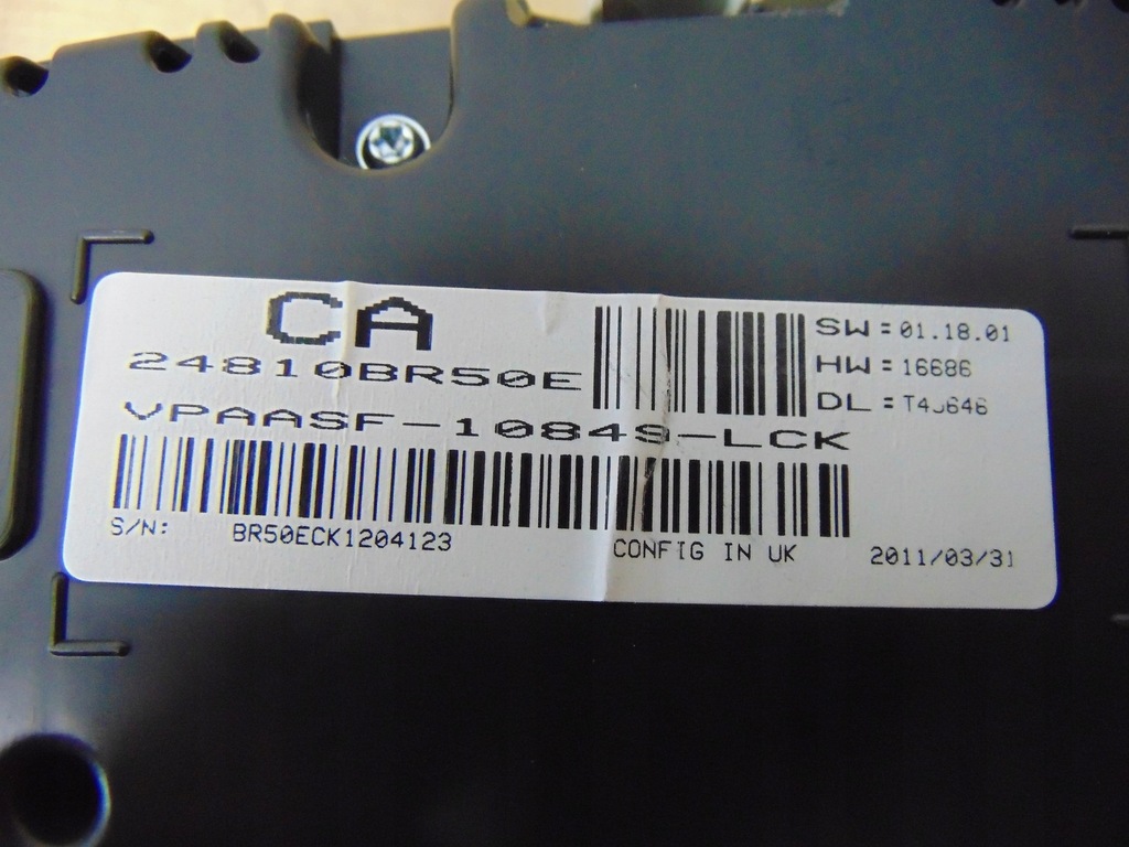 фото №15, Лічильник приладова панель nissan qashqai j10 lift 1.5 europa