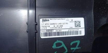 фото №9, Отопитель вентилятор renault kangoo iv 2021r 272704147r