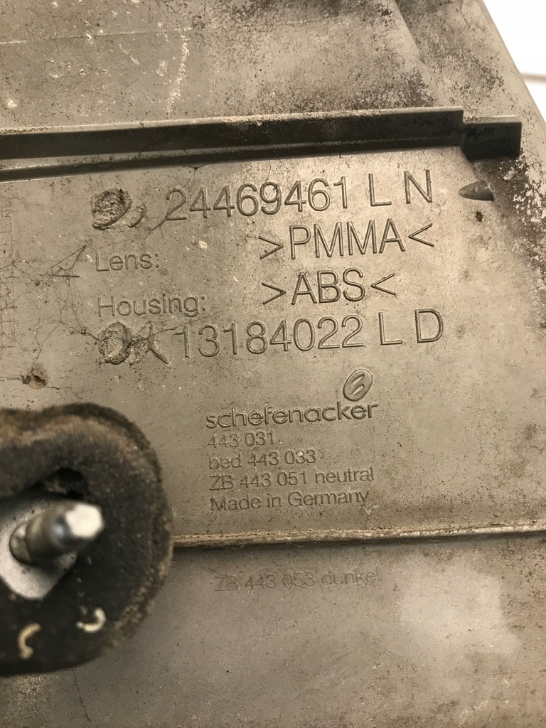 фото №6, Лампа лівий задня opel vectra c lift kombi 24469461