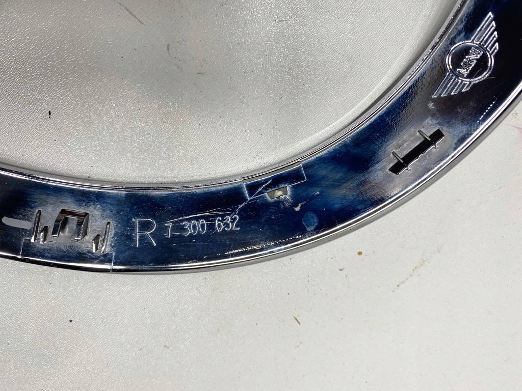 фото №4, Рамка кільце хром лампи правий mini f55 f56