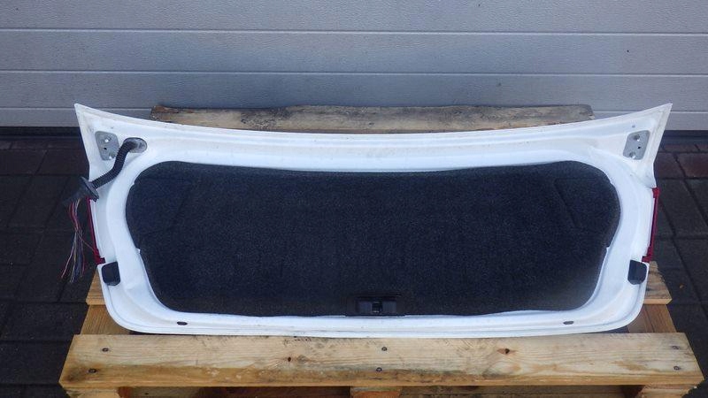 фото №6, Кришка багажника задня задня audi a3 8p cabrio білий