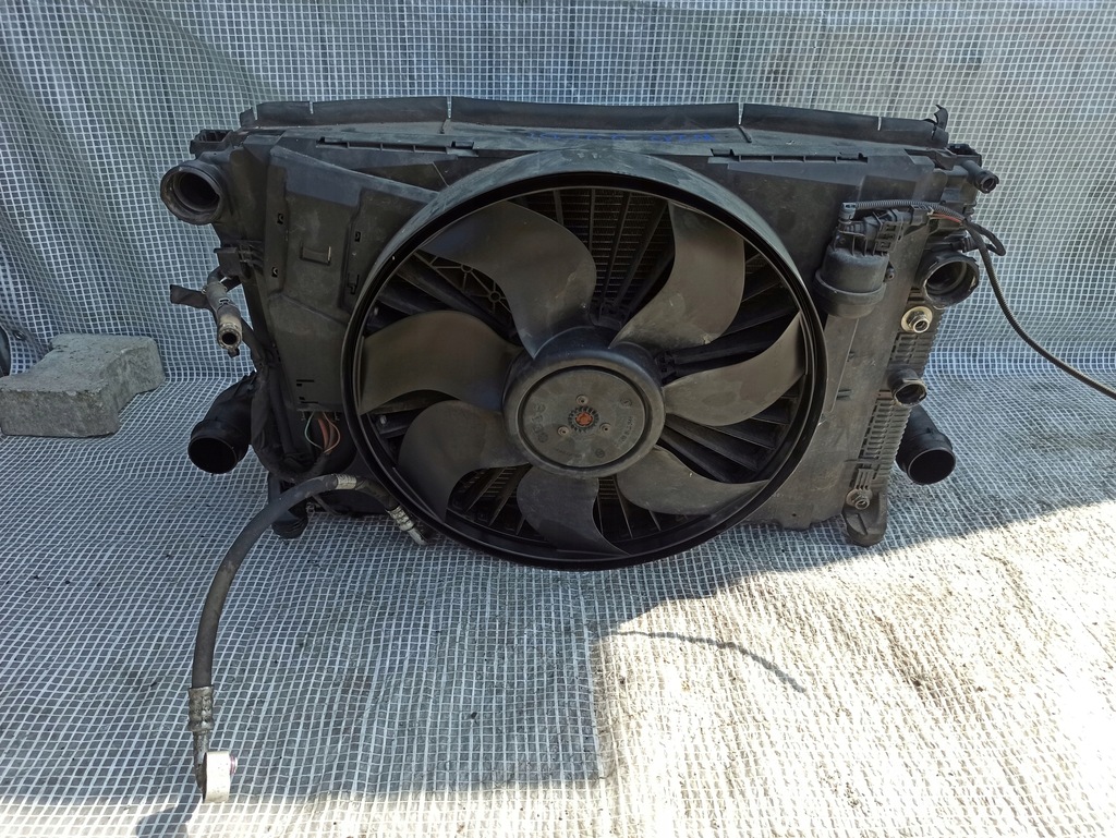 фото №6, Mercedes e-kl w212 2.2 cdi радиатор вентилятор интеркулер kpl 651