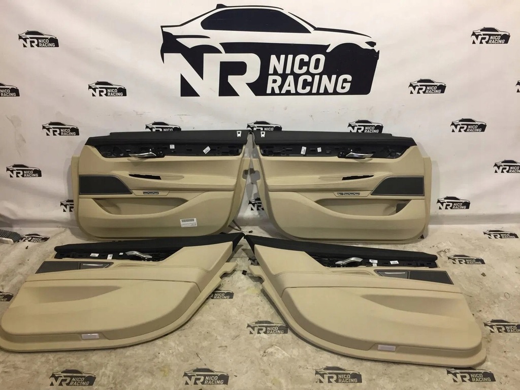 фото №7, Заднє сидіння обшивки harman canberrabeige bmw 7 g11 g12