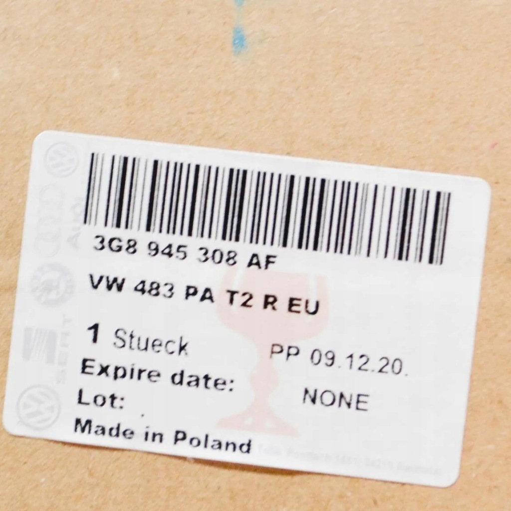 Купить Vw arteon правый  внутренняя фара задняя led lhd 3g8945308af оригинальная