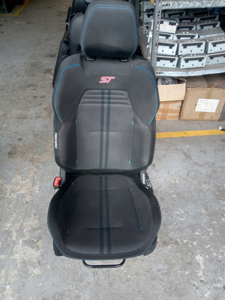 фото №8, Ford fiesta mk8 st сидіння заднє сидіння сидіння 3 d