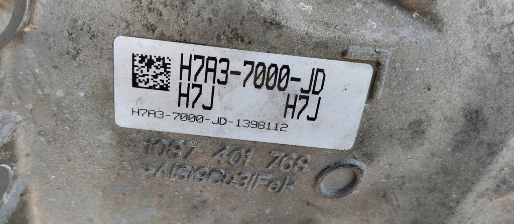 фото №9, Коробка передач передач автоматическая коробка передач velar l560 3.0 306dt 221kw 300km 17r h7a3-7000-jd