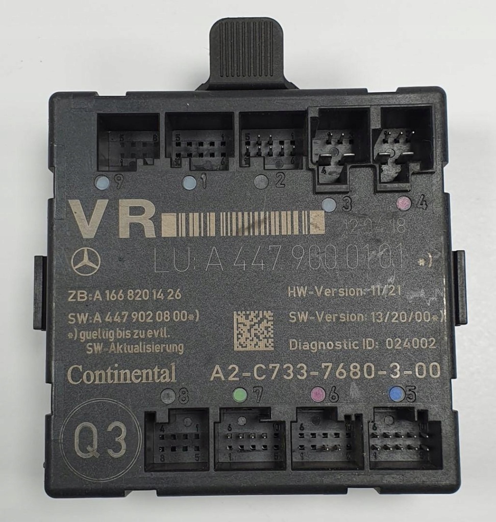 фото №1, Модуль дверь левый перед mercedes v-klasa w447 a4479000101