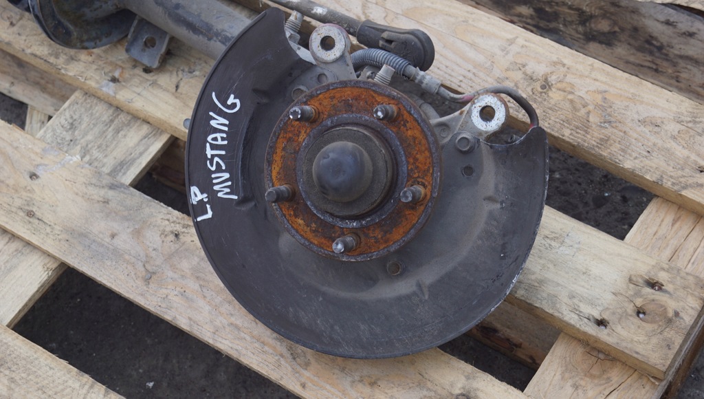 фото №5, Поворотный кулак левый перед ford mustang v gt 4.6 05-09