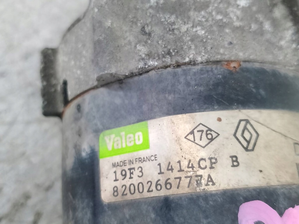 Стартер renault megane 2 8200266777a d7e47 1.6 16v с Разборки