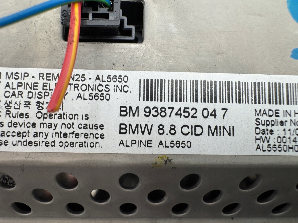 Mini f56 f55 f54 f57 екран дисплей 9387452 Київ