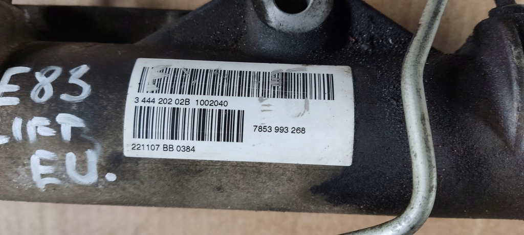 фото №5, Bmw x3 e83 lift трансмиссия рулевая рейка eu