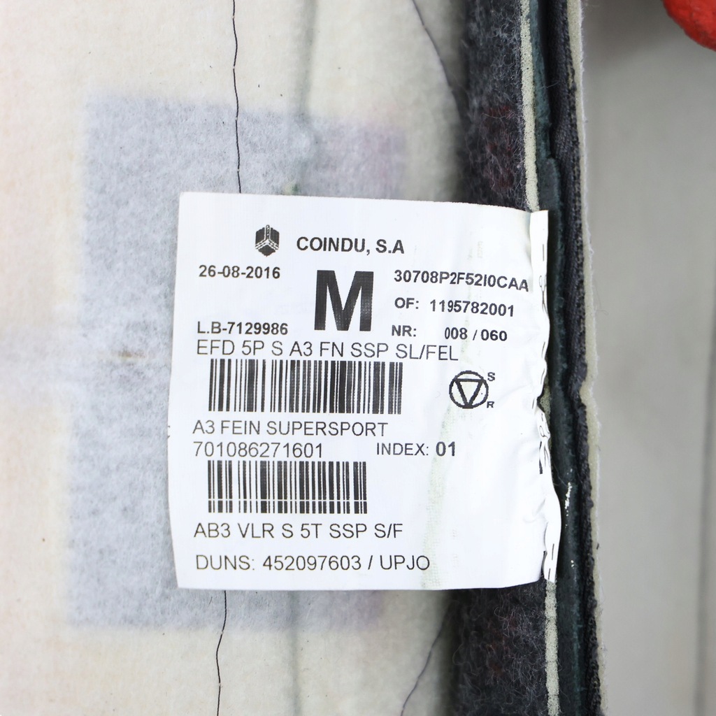 фото №16, Audi s3 8v спортивные спинка сиденье подогрев кожа правый перед 8v4881806at