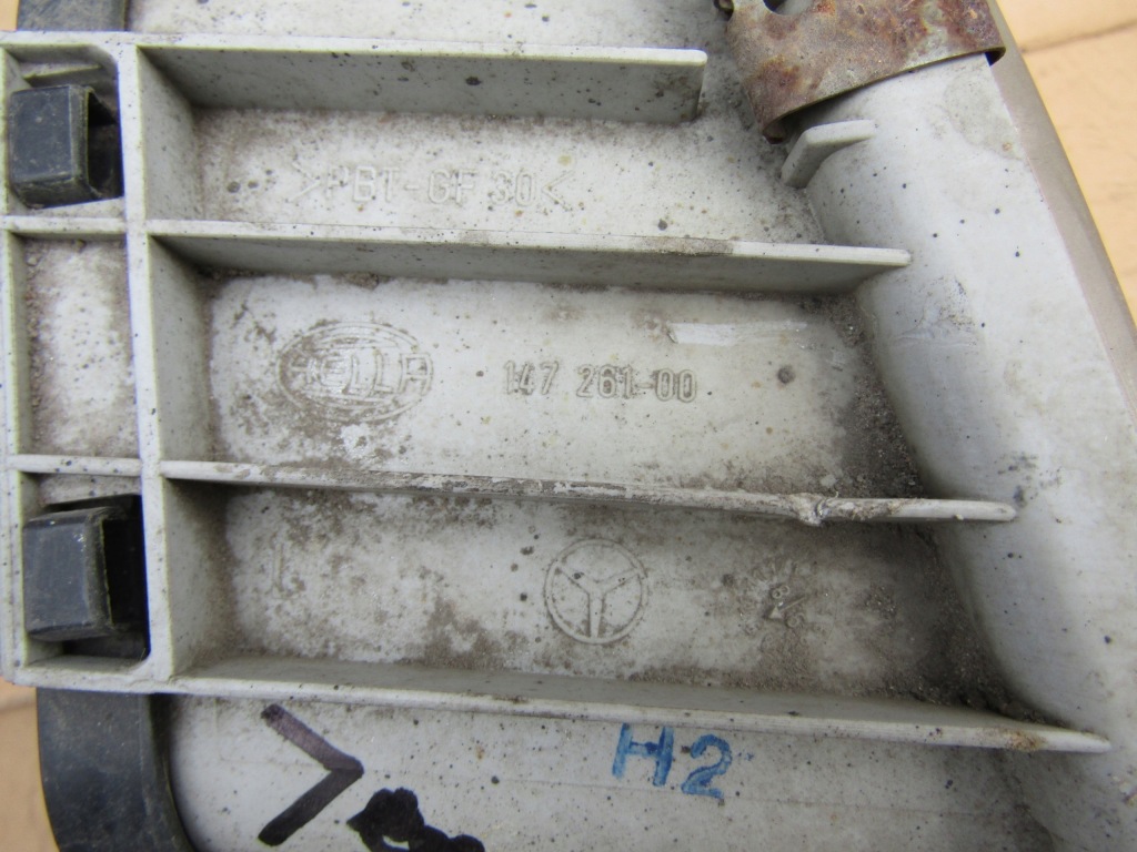 2 mercedes clk w208 лівий протитуманна фара w бампер перед hella Ціна