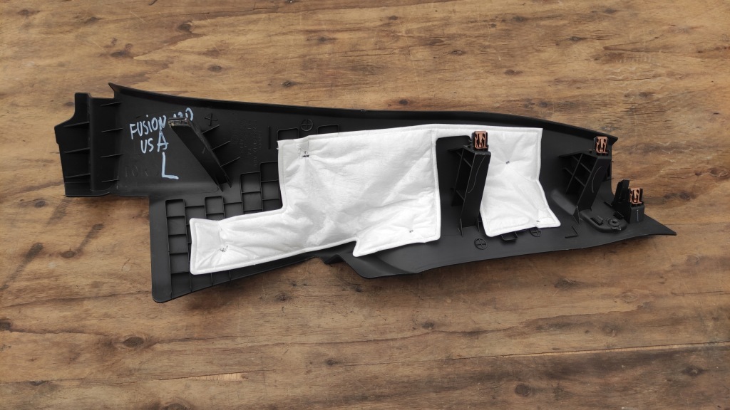 фото №4, Fusion захист стійка пластик лівий ds73 f31017 ahw