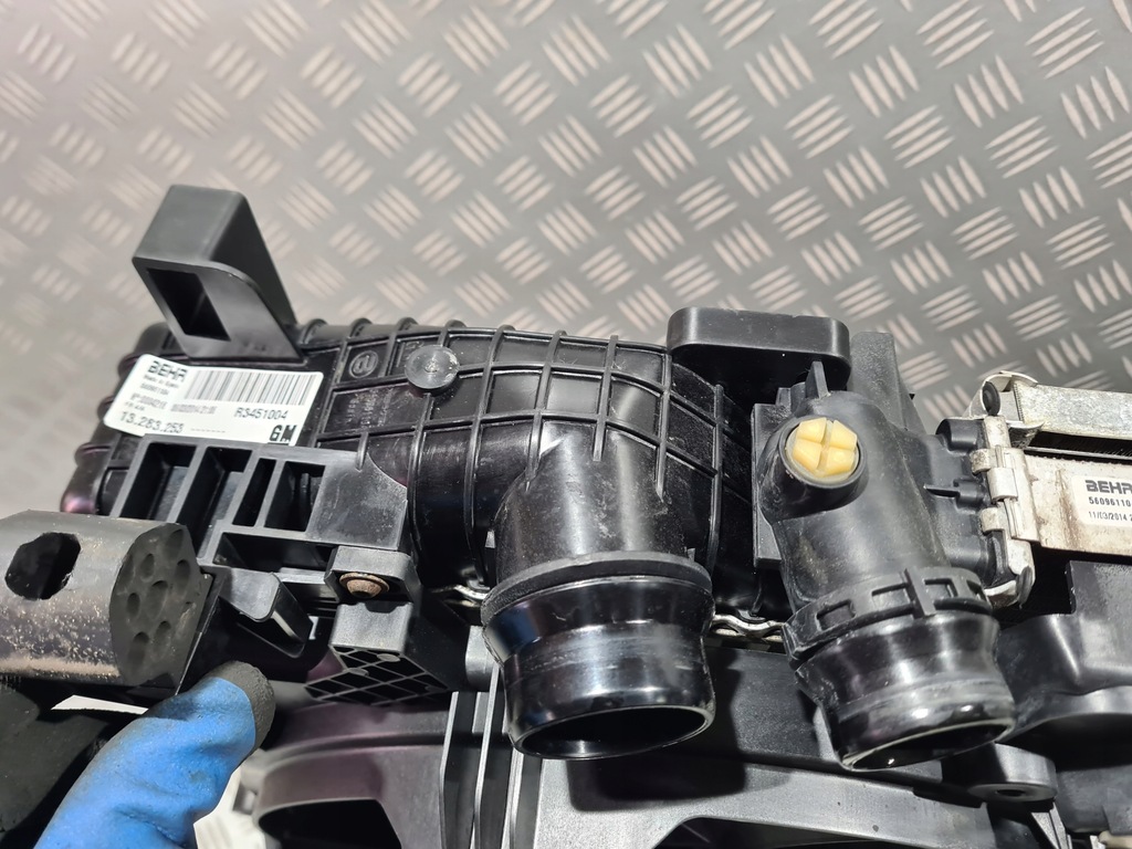 фото №6, Комплект радиатор радиатор wody интеркулер opel meriva b 1.7 cdti