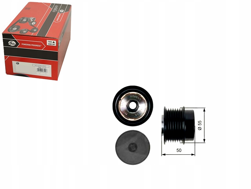 фото №1, Генератор - сцепление односторонний gates oap7017