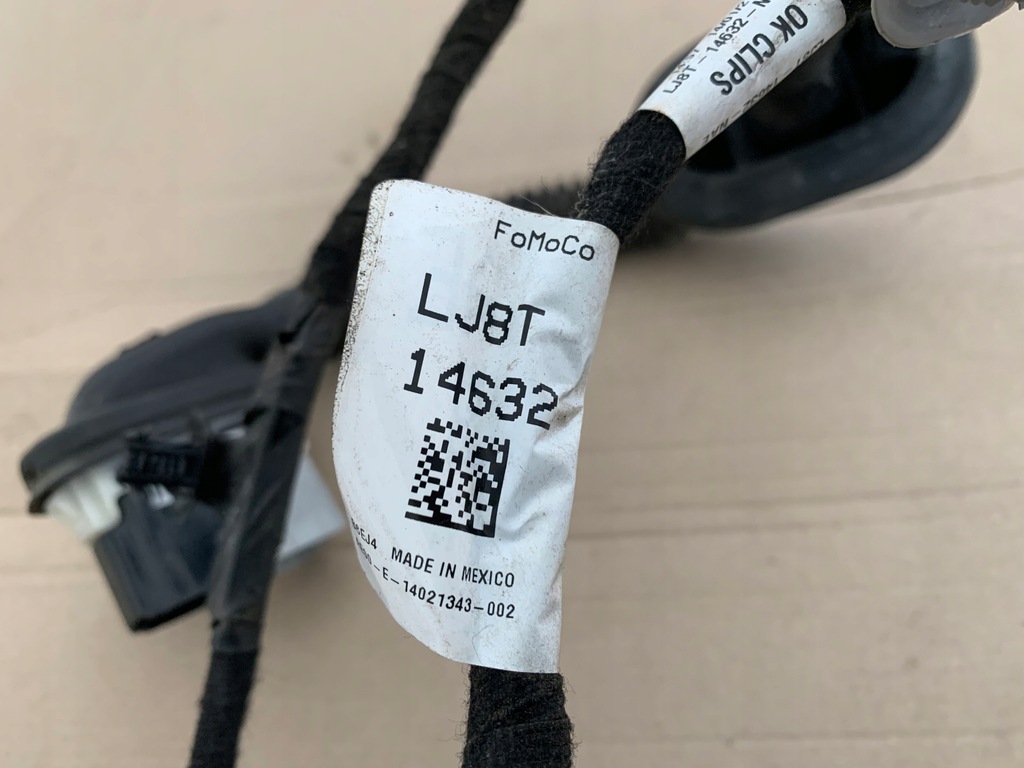 фото №10, Ford mustang mach-e rwd 21r жгут электропроводка дверь правый задняя задняя