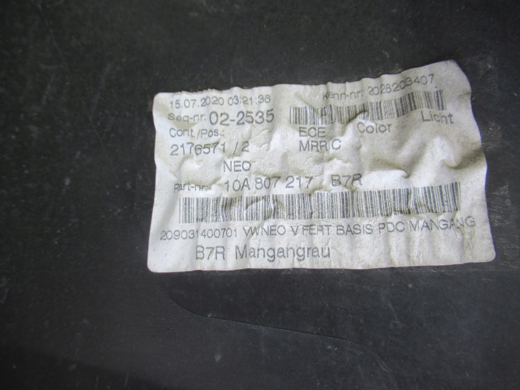 фото №14, Vw id.3 id3 20- 2020- бампер перед електрик 10a807217 10a807221 lb7r