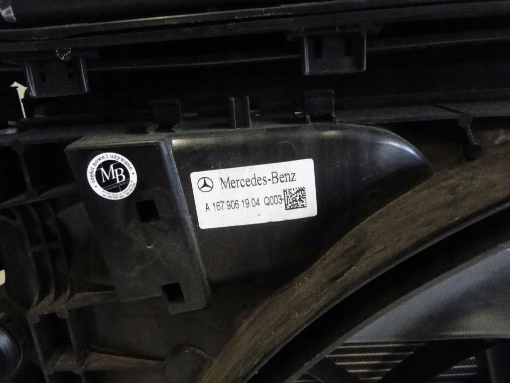 Mercedes gle 350 167 гибрид w167 suv c167 купе вентилятор радиатор 1000w Доставка