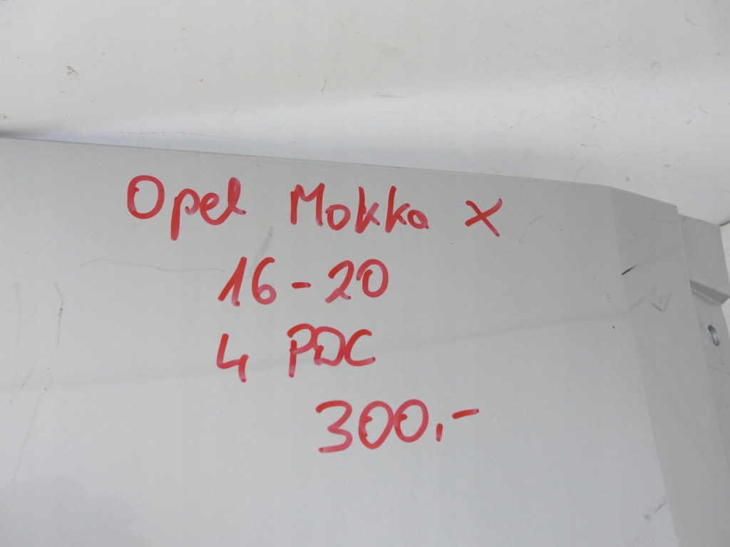 Бампер задний opel mokka x 2016-20 под 4pdc с Разборки