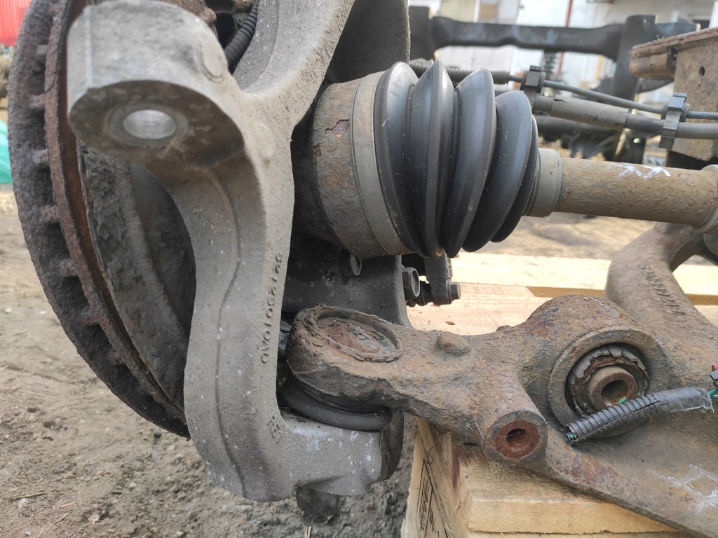 фото №9, Jeep cherokee liberty kk 2.8crd 7-12 подвеска перед рама поворотный кулак дифференциал