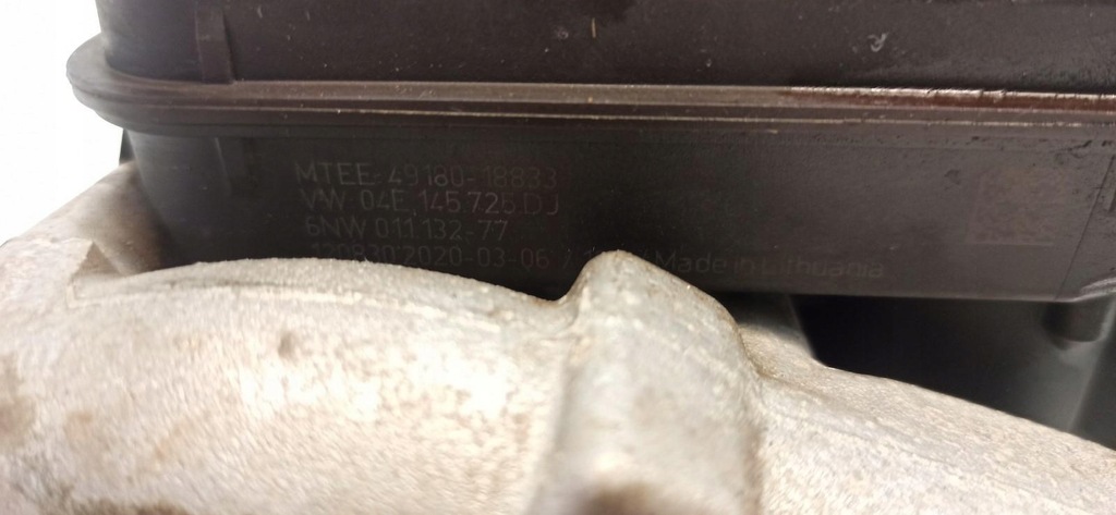 фото №10, Audi a3 8y турбина турбонагнетатель 1.5 tsi 05e145701k