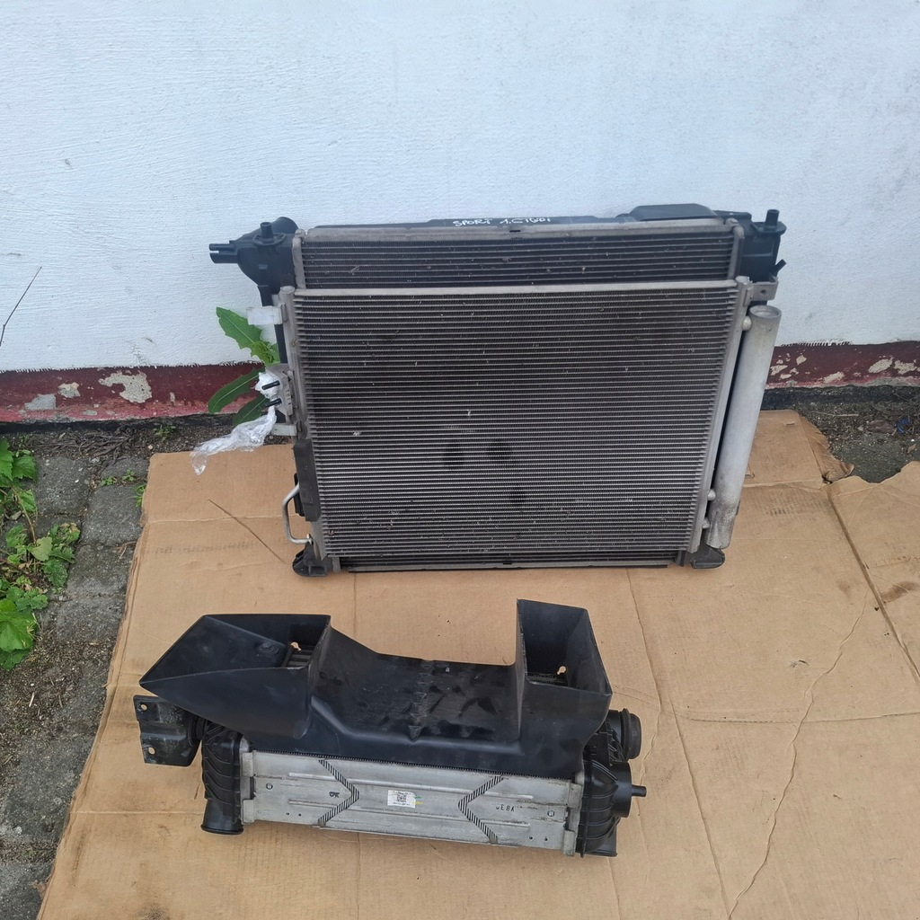 фото №7, Kia sportage iv 4 15- 18- комплект радіатор радіатор wody кондиціонер intelcooler