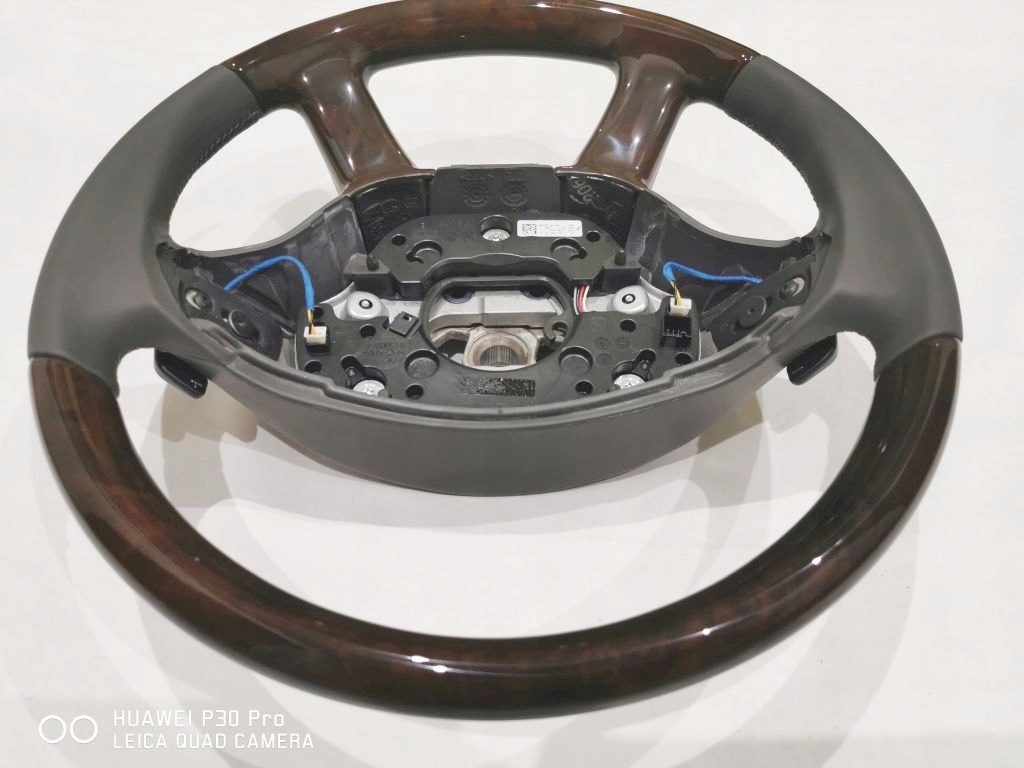 фото №5, Mercedes w221 cl 216 drewno wurzelnuss серая кожа