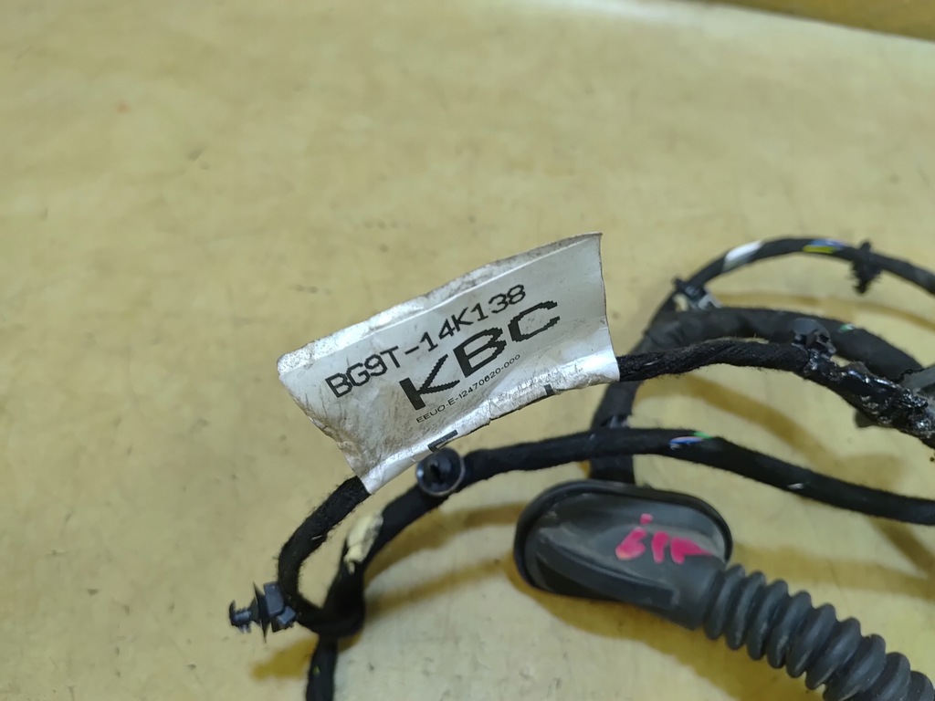 фото №5, Mondeo mk4 джгут двері правий перед bg9t14k138kbc