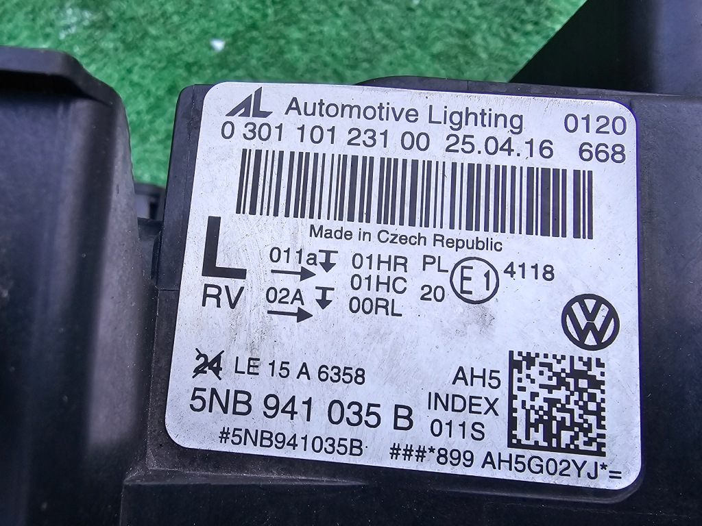 фото №5, Vw tiguan 2 ii 5nb full led лампа передняя