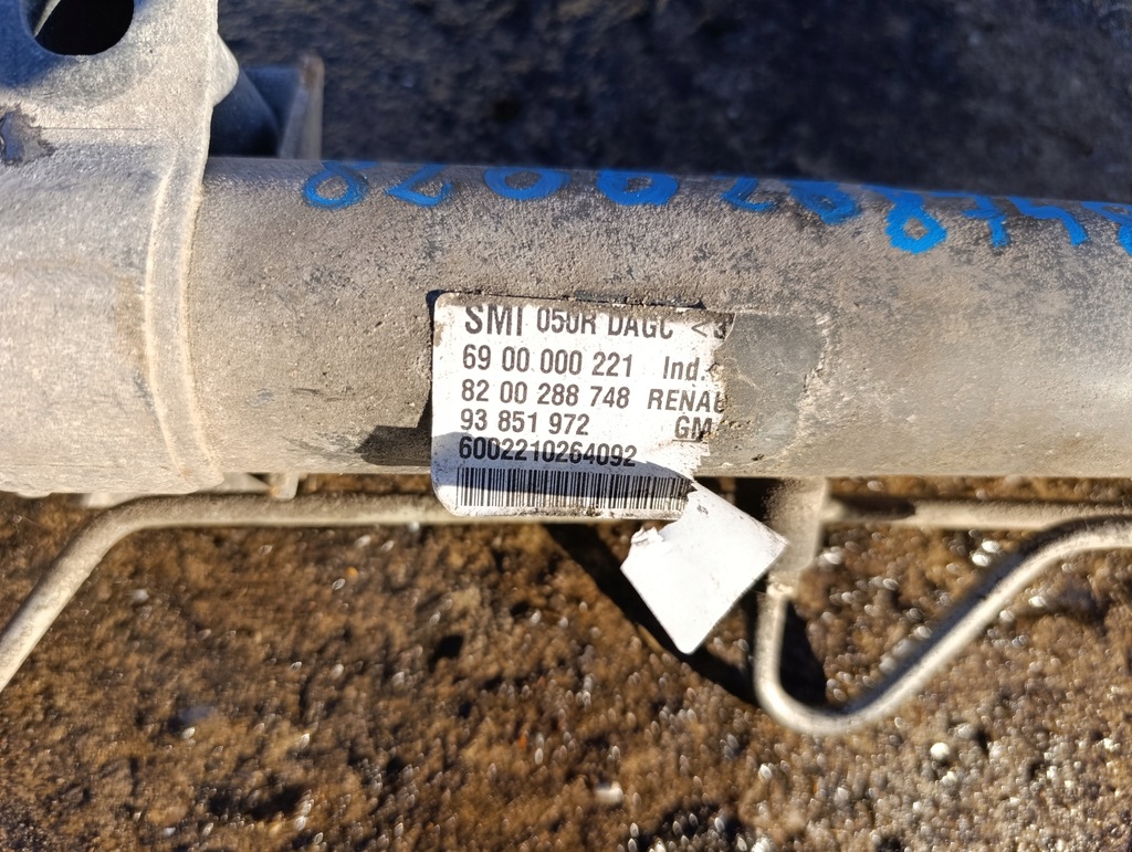 фото №12, Рейка рульова трансмісія opel vivaro 8200288748 93851972