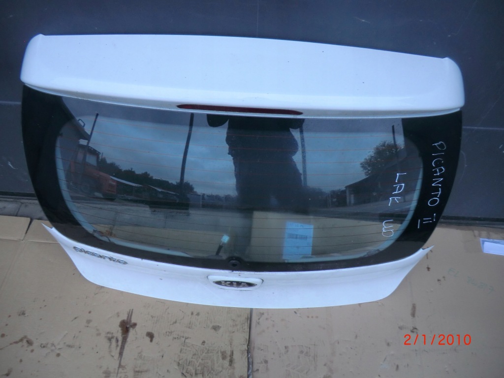 фото №1, Kia picanto ii 11-17 крышка багажника задняя лак ud