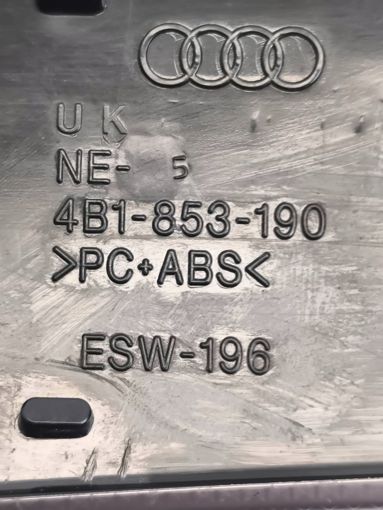 фото №6, Audi a6 s6 c5 4b 2000 інше частини салону автомобіля