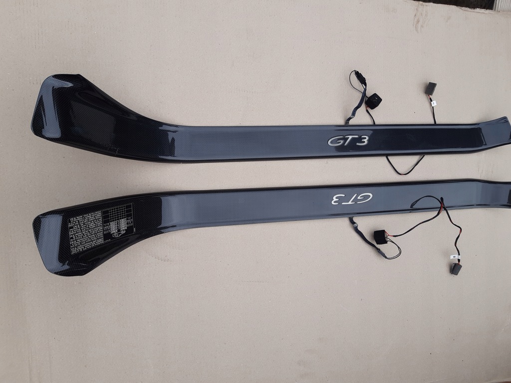 фото №5, Porsche 997 gt3 молдинг порог карбон правая