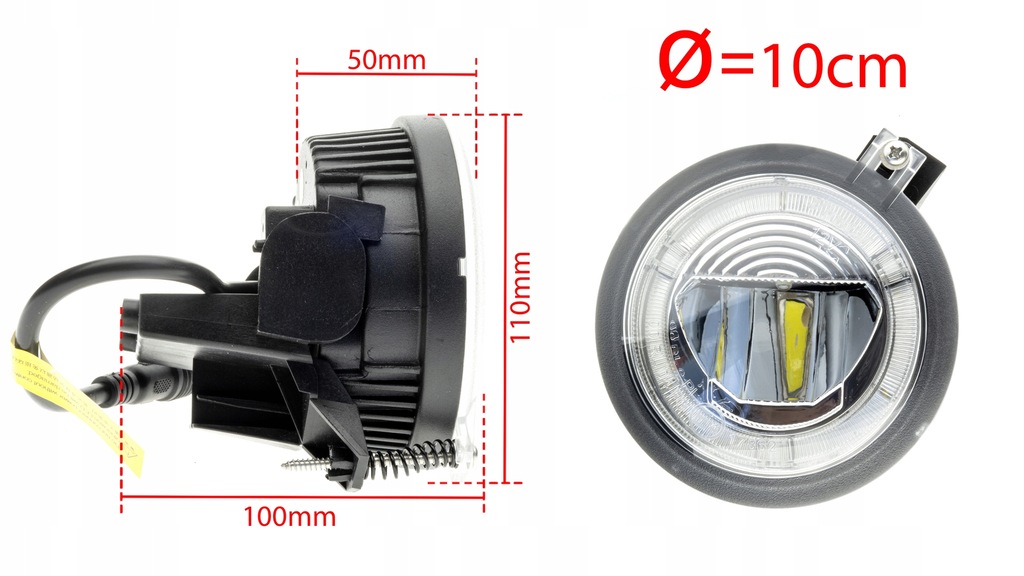 фото №7, Led світло drl do рух dziennej dodge