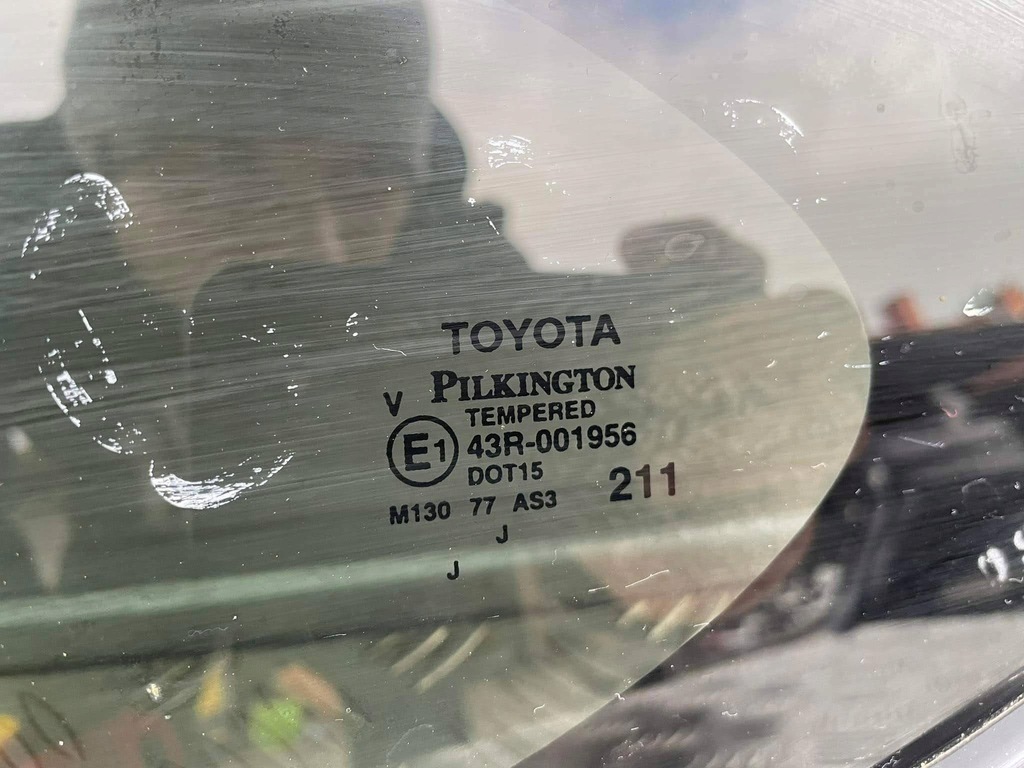 фото №6, Toyota highlander iv скло кузовна задня ліва хром