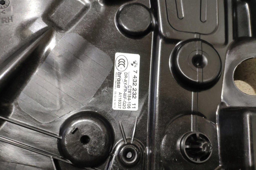 фото №7, Подъемник стекло правых передних дверь bmw 3 g20, g28 7432232 2.0l