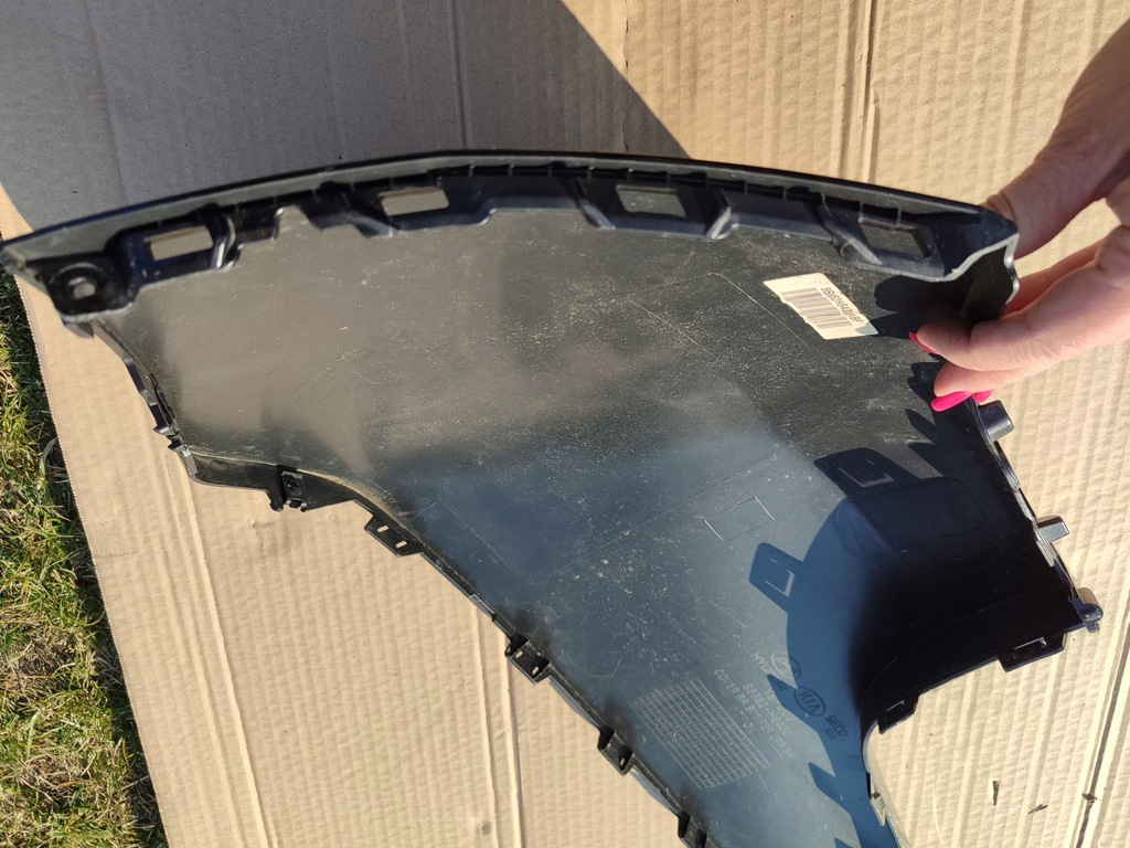 фото №7, Kia stonic кутик бампера правий 86682-h8400