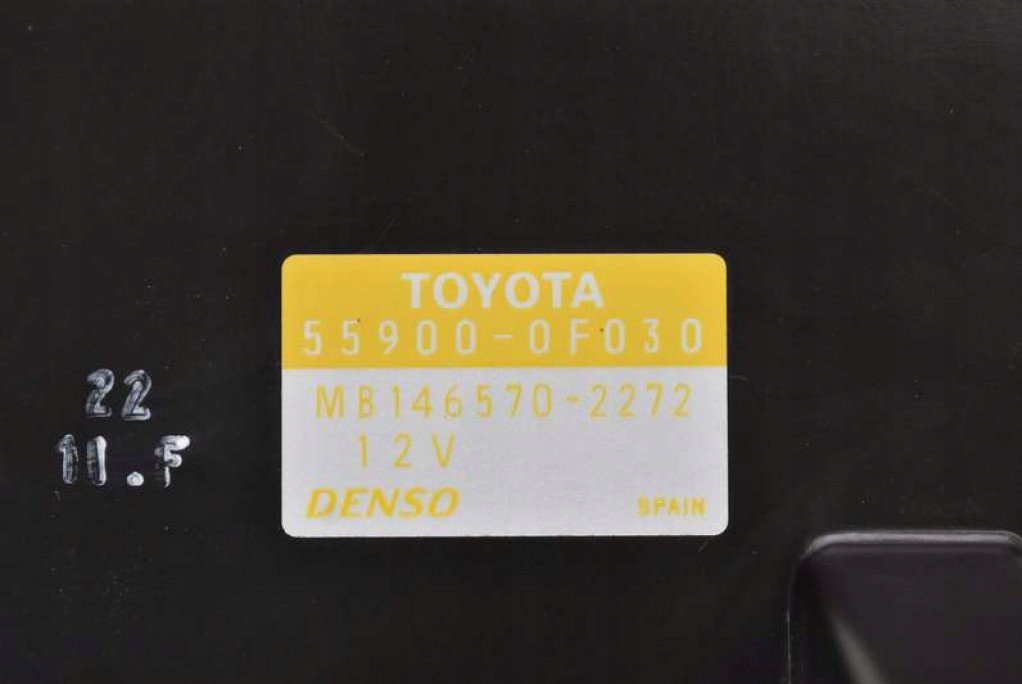 фото №7, Панель управление обдув кондиционер 55900-0f030 toyota corolla verso 2 ii 01-06