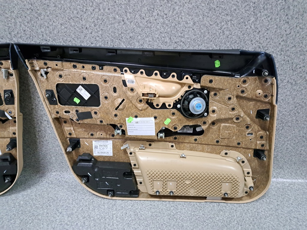 фото №14, Bmw 5 f07 gt обивка обшивки дверь перед задняя с шторками комплект