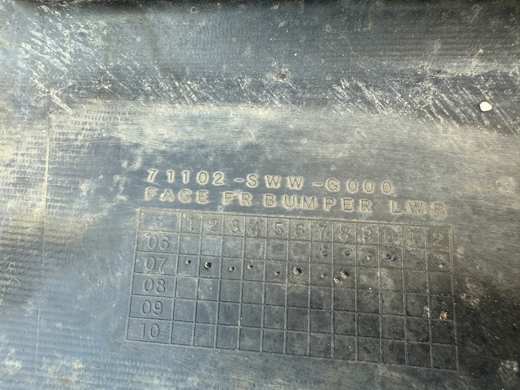 фото №10, Бампер перед передний honda cr-v crv iii 06-09r омыватель pdc 71102-sww-g000