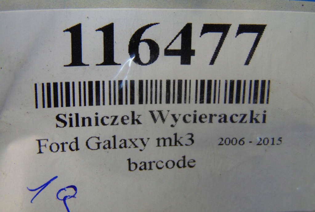 фото №7, Ford galaxy mk3 2.0 ecoboost моторчик двірники 1397220676