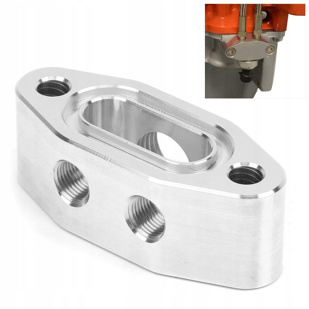 фото №12, Пластина адаптер przenoszenia датчика давления масла akcesorium do двигателя