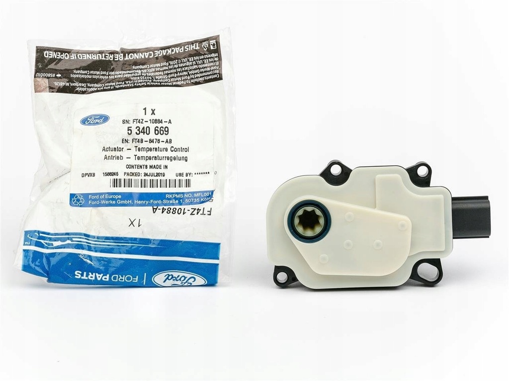 фото №13, Привод моторчик жалюзи шторка ford edge 2015- 5340669 _ ft4b-8476-ab