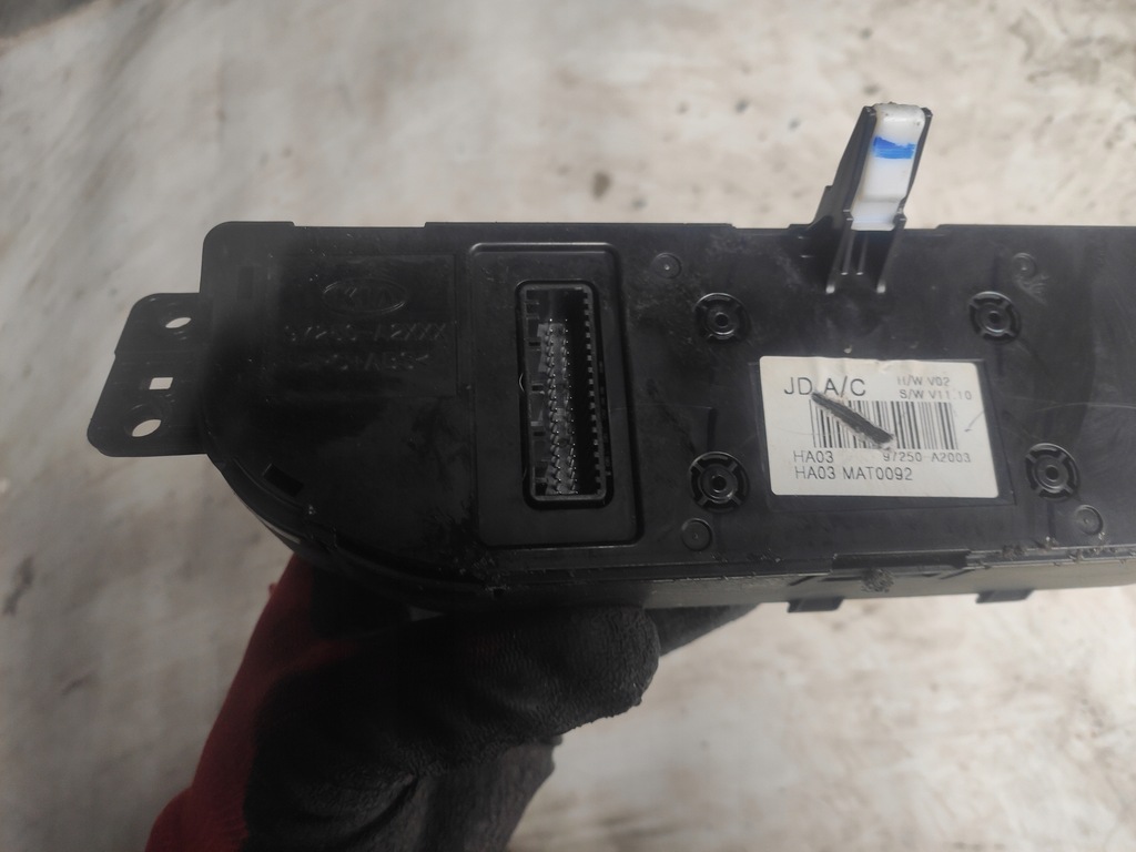 фото №3, Панель кондиціонера обдув kia ceed ii