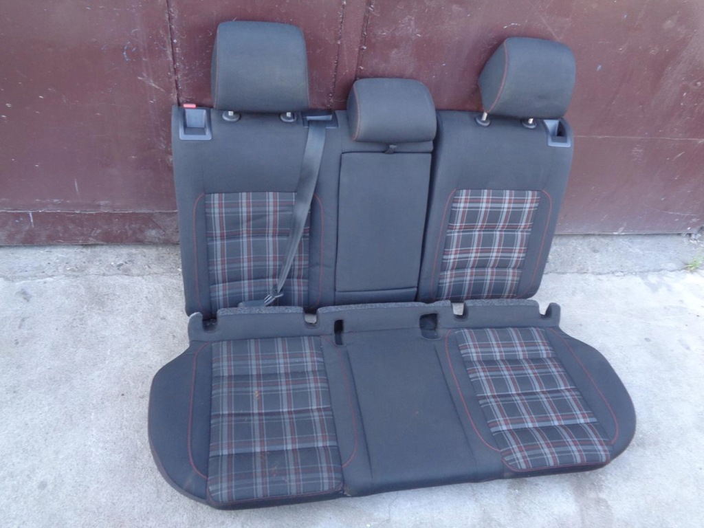 Сидіння заднє сидіння kpl vw golf vi 6 hb 3d 08- gti eu Зі Шроту