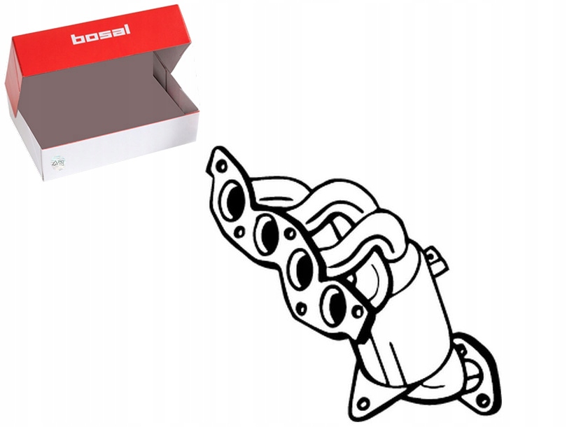 фото №1, Катализатор euro 6 hyundai i20 ii 1.2 11.14- bosal