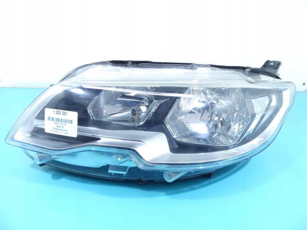 фото №1, Фара лівий перед peugeot 301 lift 17-20 europa